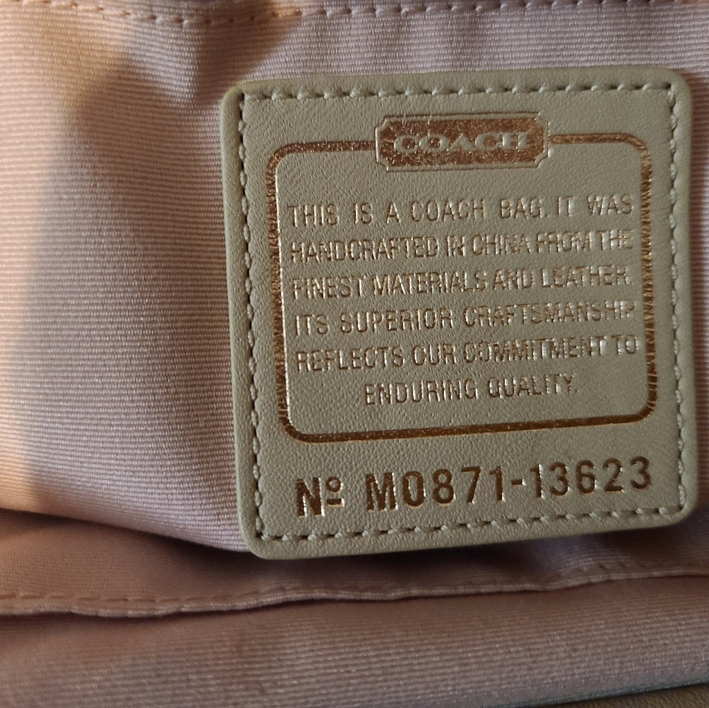 Coach bag